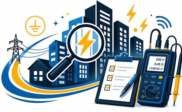 Pomiary elektryczne dla hal i magazynów Nieszawa